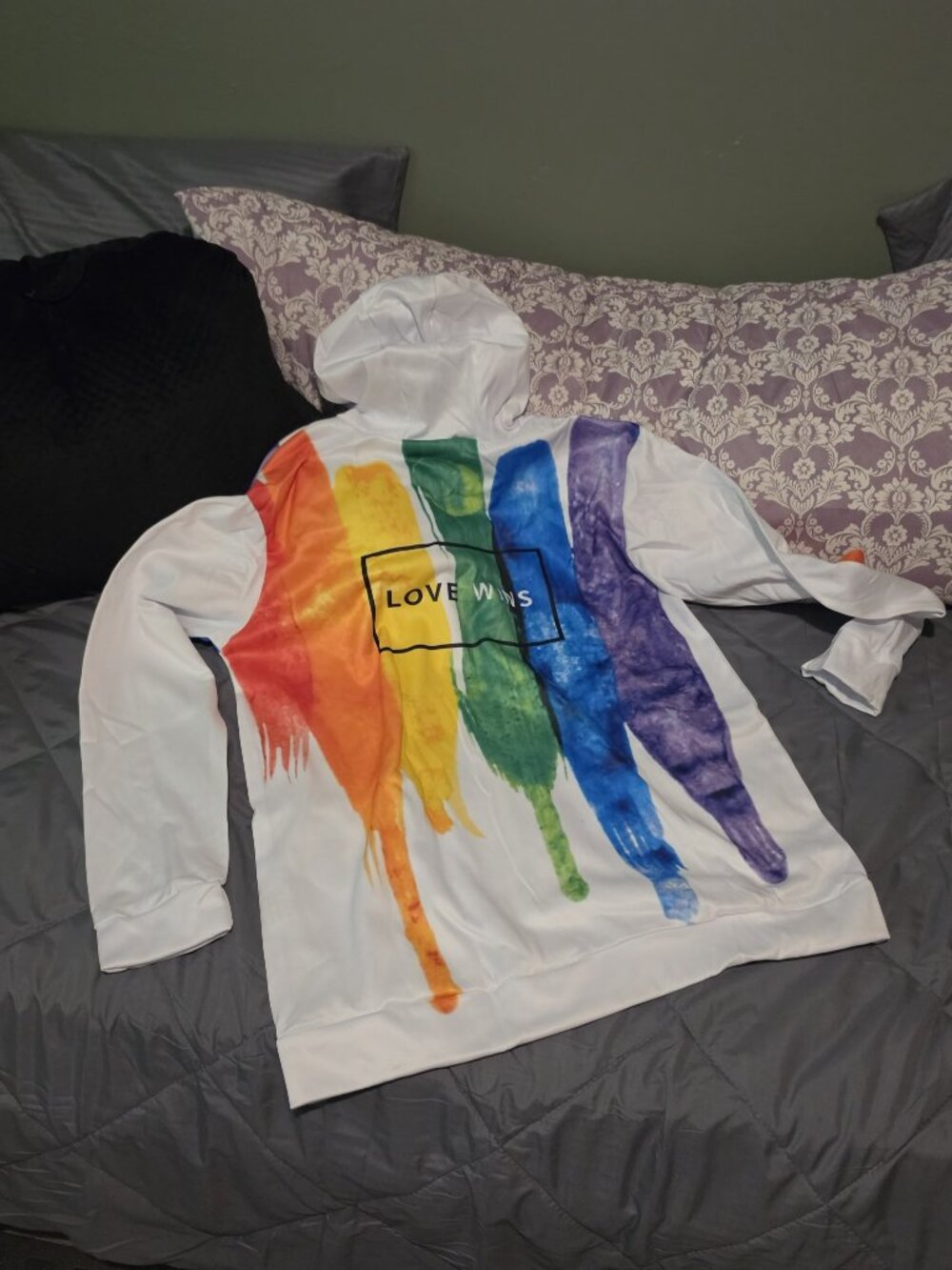 LOVE Wins Sweatshirt (3X)